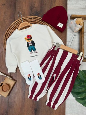 Valia Baby "hiphop Style" Erkek Bebek/çocuk 4'lü Takım