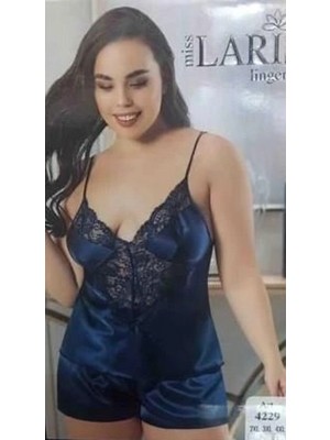 Pileli Store Gecelik Kadın 4229