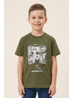 Erkek Çocuk T-Shirt Baskılı