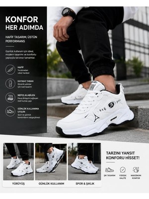 Adeyo Store Erkek Günlük Ortopedik Sneaker Ayakkabı