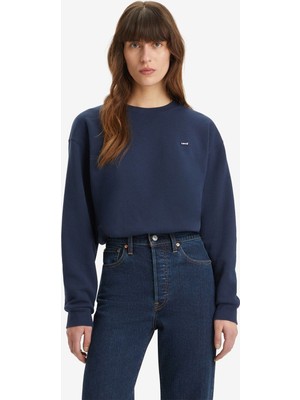 Levi's Oversized Yuvarlak Yaka Kadın Sweatshirt - Günlük Minimalist Tarz