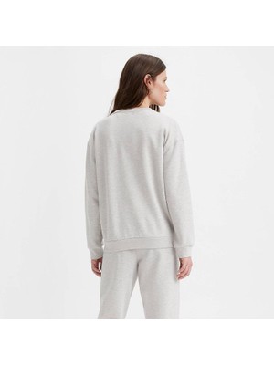 Levi's Oversize Yuvarlak Yaka Kadın Sweatshirt - Günlük Kullanım Için Ideal