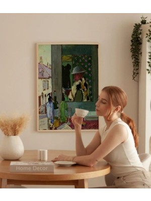 Pegziz Otoportre Klasik Portre Sanatı Çerçeveli Sanat Poster Duvar Dekoru