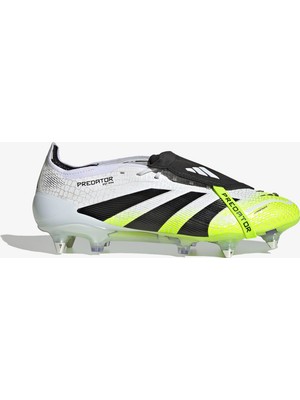 Adidas Predator Elite Fold Over Tongue Yumuşak Zemin Erkek Beyaz Çim Saha Kramponu