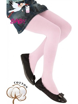 Dore Bebek Cotton Külotlu Çorap - Pembe