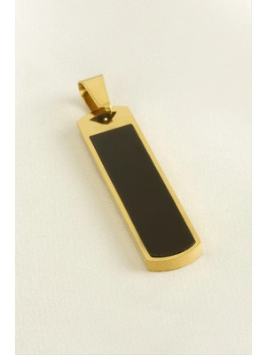 TKÇ Çubuk Çelik Kolye Ucu 1*4 cm