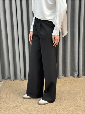 Belirtilmemiş SZ-5578 Palazzo Geniş Paça Pantolon #12-25#