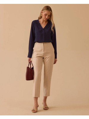Belirtilmemiş 10010 Klasik Havuç Paça Pantalon #26#