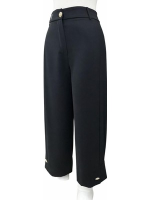 Belirtilmemiş 5626  Venüs Paçası Pileli Düğmeli Pantolon #12-25#