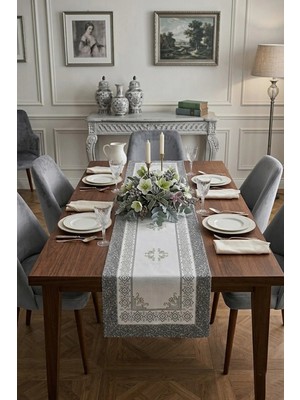 Çt Çeyizci Tekstil Dijital Baskılı Runner 40X140CM