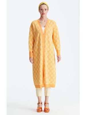 Belirtilmemiş 21190 Desenli Rayon Hırka