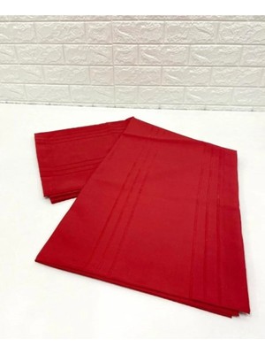 Çt Çeyizci Tekstil Çizgili Tek Masa Örtüsü Colber 160X220CM Bordo