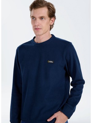 National Geographic Lacivert Erkek Sweatshirt N6WM-SWT4103