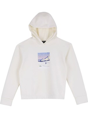 National Geographic Ekru Kız Çocuk Sweatshirt N6WG-SWT4842