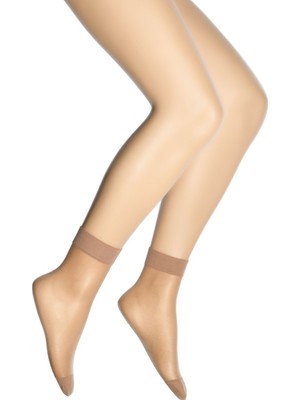 Dore Kadın Fit 15 Soket Çorap - Bronz
