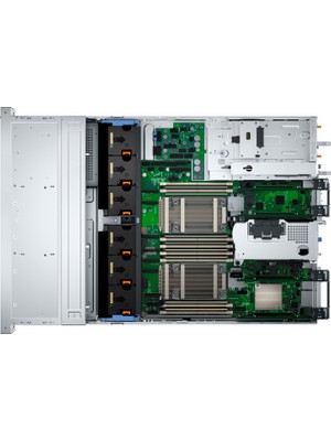 Dell Poweredge R760XS Spl2 Sılver 4510-32GB Ddr5 RDIMM-2X480GB SSD-2X1100W Rack Sunucu