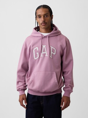 Gap Erkek Lila Vintagesoft Arch Gap Logo Sweatshirt