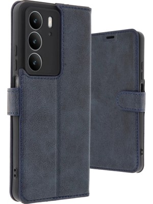Bezos Realme C75 4g Trend S Plus Kapaklı Kılıf - Lacivert
