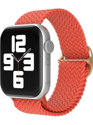 Bezos Apple Watch 38MM Star Kordon - Kiremit