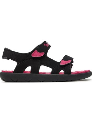 Timberland Siyah Erkek Çocuk Sandalet TB0A5M3NEDJ1-PERKINS Row Backstrap