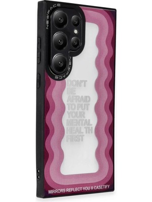Bezos Samsung Galaxy S24 Ultra Kılıf Mirror Desenli Kapak - Mirror - 11