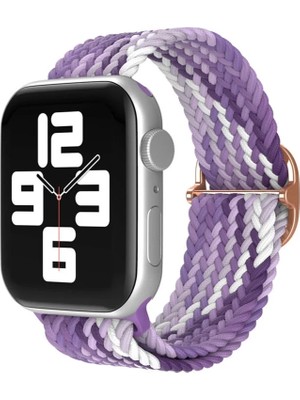 Bezos Apple Watch 38MM Star Kordon - Mor-Lila