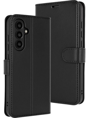 Bezos Samsung Galaxy A17 5g Trend S Plus Kapaklı Kılıf - Siyah