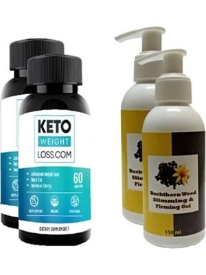 Bezos Buckthorn Keto Buckthorn Weed Slimming&firming 150 ml  Çehretohumu , Jel 2+2 Keto 60 Kapsül