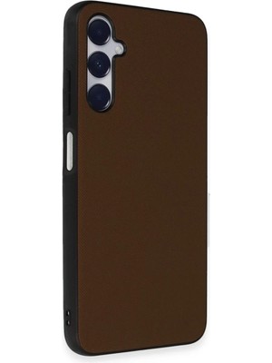 Bezos Samsung Galaxy A05S Kılıf Taft Kapak - Kahverengi