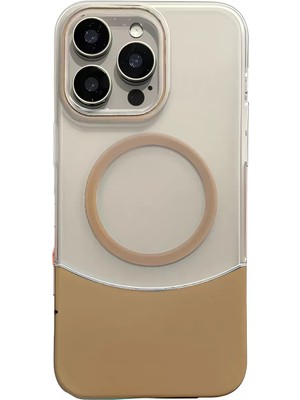 Bezos Joko Apple iPhone 16 Pro Velar Magsafe Kapak - Çöl Titanyum