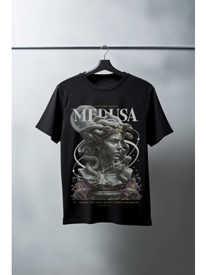 Unisex Oversize 24/1 Penye Dtf Baskılı Tişört - DTF79