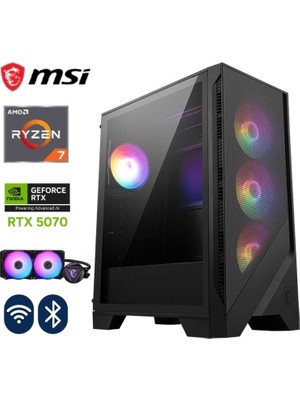 MSI Gzone Prime Amd Ryzen 7 9700X / Nvidia Rtx 5070 12GB / 32GB Ddr5 / 1tb M.2 SSD / 240MM Sıvı Soğutma Gaming Masaüstü Bilgisayar