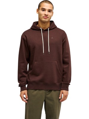 Quiksilver Salt Water Hoodie Kahverengi Erkek Sweatshirt
