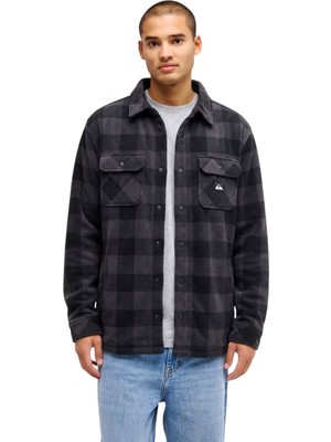 Quiksilver Venture Polar Fleece Shirt Siyah Erkek Gömlek