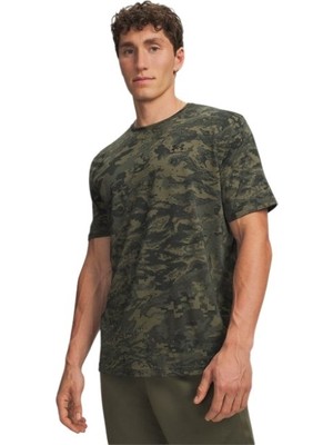 Under Armour Ua Abc Camo Ss Yeşil Erkek Tshirt