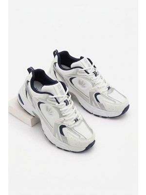 Albishoes Unisex Kadın Ortopedik Ultra Yumuşak Taban Kışlık Mevsimlik Cilt Sneaker Spor Ayakkabı