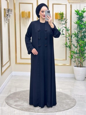 Nazzain Asmira Abaya Siyah