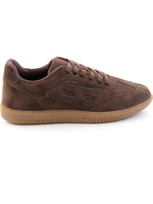 Bambi Kahve Süet  Kadın Sneaker K01705000372