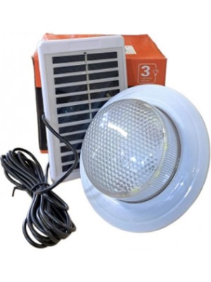 Pileli Store Polizei P-1972 Solar Panelli Ufo LED Aydınlatma