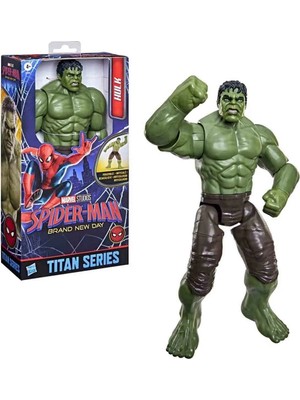 Genel Tedarik Spider-Man Brand New Day Titan Serisi Hulk Figürü