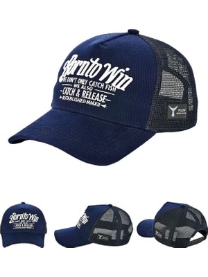 Fujin Btw Trucker Şapka Dark Navy