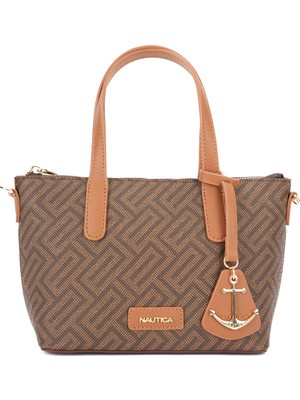 Nautica Bej-A.kahve Kadın Omuz Çantası CN7858T