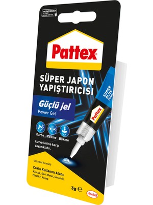 Pattex Ultra Gel Süper Japon Yapıştırıcı 3 gr