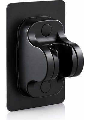 Neva Home Yapışkanlı Duş Başlığı Tutucu , Ayarlanabilir El Duş Tutacağı Delme Yok Duvara Monte Su Geçirmez , Mafsal , Duş Askısı (Black)