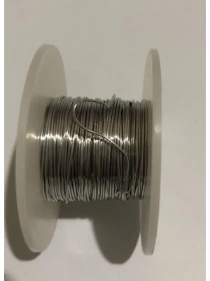 Neva Home 304 Kalite Paslanmaz Çelik Tel, Taç Teli, Takı Teli, Arajman Teli 030MM 100MT