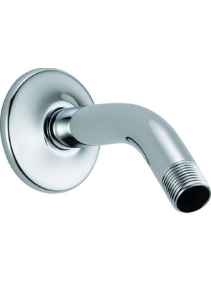 Neva Home Faucet U4993-PK 5.75 Inç Duş Kolu ve Flanşı, Krom