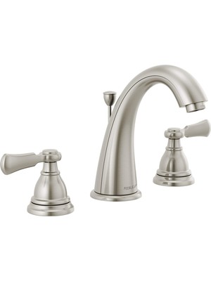 Neva Home P3565LF-BN Elmhurst Iki Saplı Banyo Bataryası Yaygın, Fırçalanmış Nikel