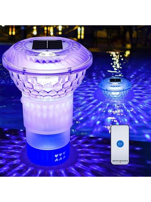 Neva Home Güneş Enerjili, Klor Hazneli, Kumandalı Havuz LED Aydınlatma 1 ADET/GT-PL01