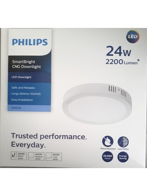 Neva Home DN058C LED20/830 220-240V D275 Rd Sıva Üstü Yuvarlak