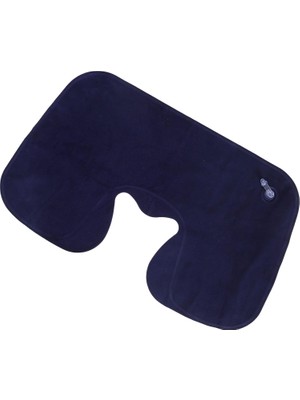 Neva Home Şişirilebilir Seyahat Boyun Yastığı U Şekilli Ergonomik Boyun Destek Yastığı Uçak Tren Otobüs Yolculukları Için Taşınabilir Havalı Boyun Yastığı Yumuşak Seyahat Uyku Yastığı | By-80